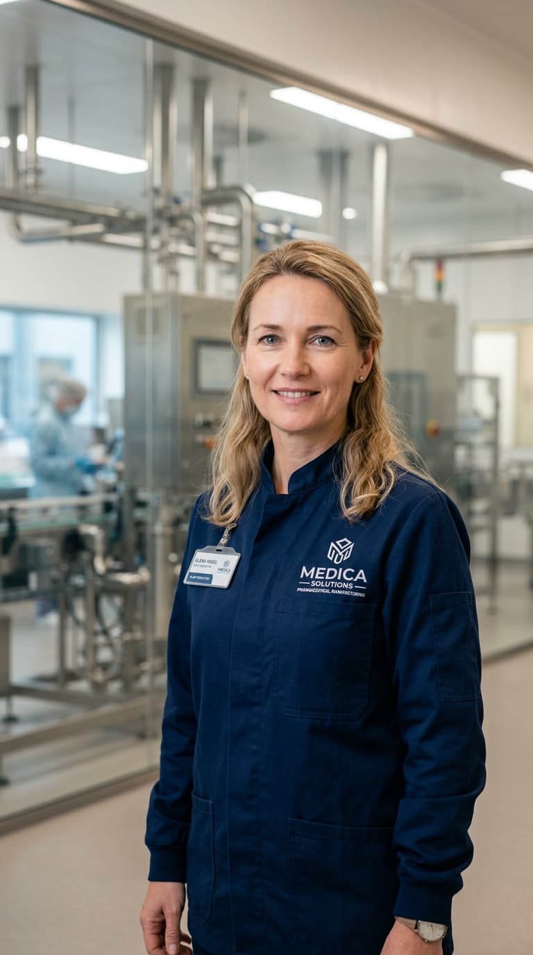 Directora de planta farmacéutica
